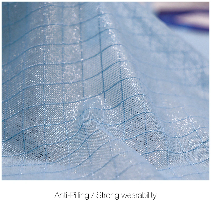 Nylon spandex jacquard mesh fabric for underwear